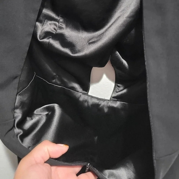 Jay Godfrey Black Cross-Front Romper – Size 0 - Picture 6 of 7